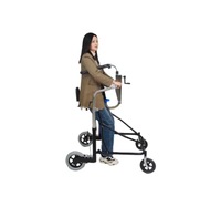 Déambulateur haut de gamme anti-roulis pour personnes handicapées, déambulateur pour hémiplégie, entraînement des membres inférieurs, cadre de maintien en acier inoxydable