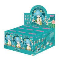 Оригинальный набор фигурок GOLDLOK Hatsunee Miku Qu Yun Shang Flower Series, 9 шт., в стиле чиби, в китайском стиле, для рабочего стола, подарок (слепая коробка)