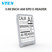 3.98 Inch AM EPD E-Reader ESP32-S3 Dual Core Xtensa LX7 70.2g Ringan E Ink Tanpa Layar Sentuh Pembaca Ebook