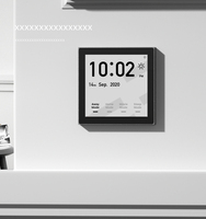 Sistem Rumah Pintar Panel Kontrol Layar Sentuh 4-Inci Wi-Fi 2.4GHz/Ethernet Dukungan HomeKit Alexa Kontrol Aplikasi Resolusi 480x480P