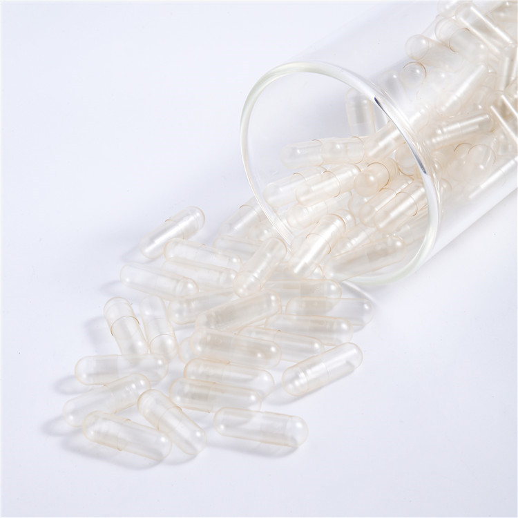 Кислотостойкие органические вегетарианские пустые капсулы HPMC без диоксида титана