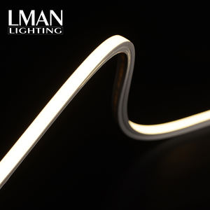 Structure de pliage supérieure Résistante au froid/à la chaleur 10*10mm IP67 Extrusion de silicone DC24V Lumière néon LED - Product Image 1