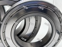 Roulement à billes à gorge profonde ouvert/2RS 6317 C3, jeu de 3 mm, précision P5, en acier chromé, pour moteurs, pompes, machines agricoles et restaurants