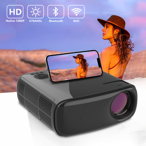 Projecteur <span class=keywords><strong>Bluetooth</strong></span> WiFi A70, projecteur de plafond 1080P compatible IOS/Android/Mac/TV Stick, projecteur vidéo pour cinéma maison - Product Image 5