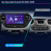 Junsun Lecteur DVD V1Pro pour Hyundai Grand I10 2013-2016 trail Autoradio Lecteur multimédia GPS 2din Android 12 Autoradio
