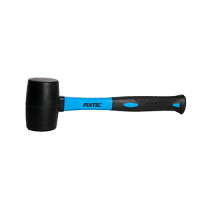 Marteau de sécurité FIXTEC à manche en fibre de verre, marteau à tête en caoutchouc 8oz 16oz 24oz FHRH90008-FHRH90016-FHRH90024 - Product Image 4