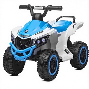 <span class=keywords><strong>Voiture</strong></span> à pédales pour enfants <span class=keywords><strong>de</strong></span> haute qualité, ATV, 6V, alimentée par batterie, avec phares avant, 4 roues - Product Image 1