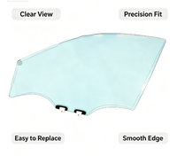 Vitre de porte avant droite Geely EX2, OE 6608371148, taille précise, pièces de rechange pour vitres de voiture