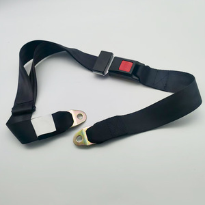 Ceinture de sécurité simple à deux points pour voitures, bus, minibus, autobus scolaires, avec support lombaire réglable, en polyester - Product Image 2