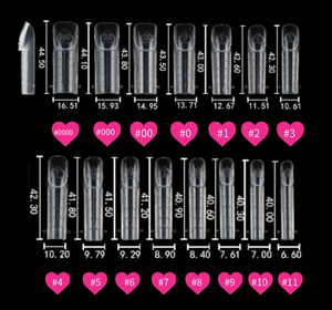 Herramientas <span class=keywords><strong>de</strong></span> Escultura <span class=keywords><strong>de</strong></span> <span class=keywords><strong>Uñas</strong></span> <span class=keywords><strong>de</strong></span> Doble Forma PP, <span class=keywords><strong>Uñas</strong></span> <span class=keywords><strong>de</strong></span> Extensión <span class=keywords><strong>de</strong></span> Secado Rápido Sin Rastro, Forma Ovalada/Ataúd, Estilo Corazón Francés, Cobertura Completa - Product Image 3