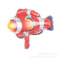 Mini ballons en aluminium à motifs de poissons tropicaux (poisson-clown) – Vente en gros