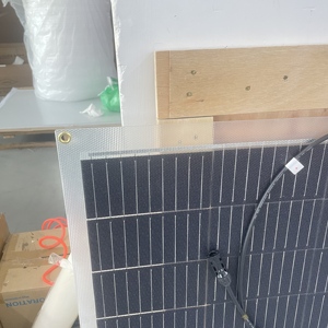 Panneau solaire photovoltaïque semi-flexible transparent Sunfield 100W 19.8V Mono ETFE Hétéro-junction 20% d'efficacité - Product Image 5