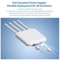 Offres Exceptionnelles COMFAST CF-WA973 Point d'Accès WiFi 7 Extérieur Double Bande 3600Mbps Haute Puissance, Port WAN 2.5G, Étanchéité IP67