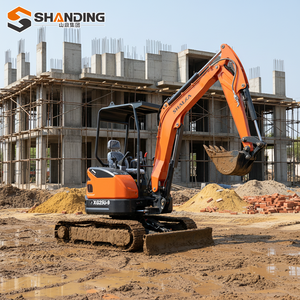 SHANDING Entrega rápida Mini excavadora de 2.5 toneladas Mini excavadora más vendida Excavadora agrícola Nueva mini excavadora hidráulica - Product Image 2