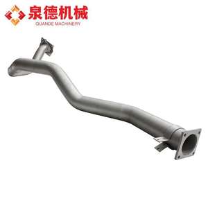 Juego de Tubos de Escape Compatibles con Euro 3 para Vehículos de Cuatro Ejes, Cuatro Orificios en Ambos Lados Traseros para Camiones Bomba y Mezcladoras - Product Image 1