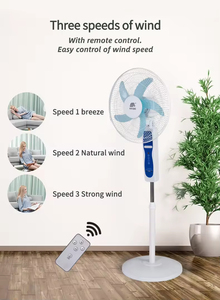 Produit en promotion : Ventilateur solaire portable télécommandé 16 pouces pour usage domestique quotidien avec alimentation DC/AC - Product Image 5