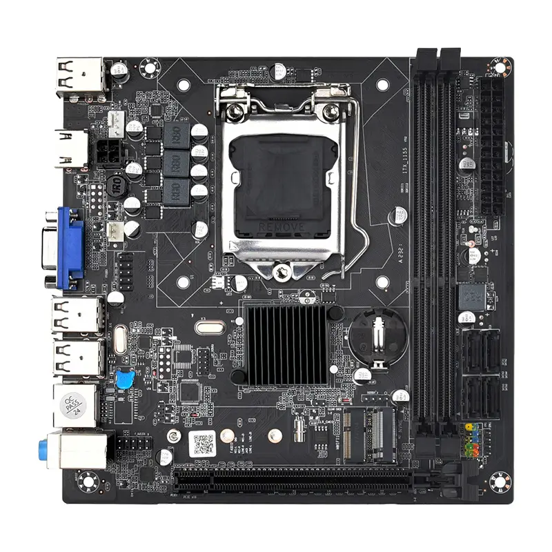 High Quality H61 Desktop Motherboard Support I3 I5 I7 2Nd-3Rd Generation Processor LGA 1155 DDR3 Computer Motherboard