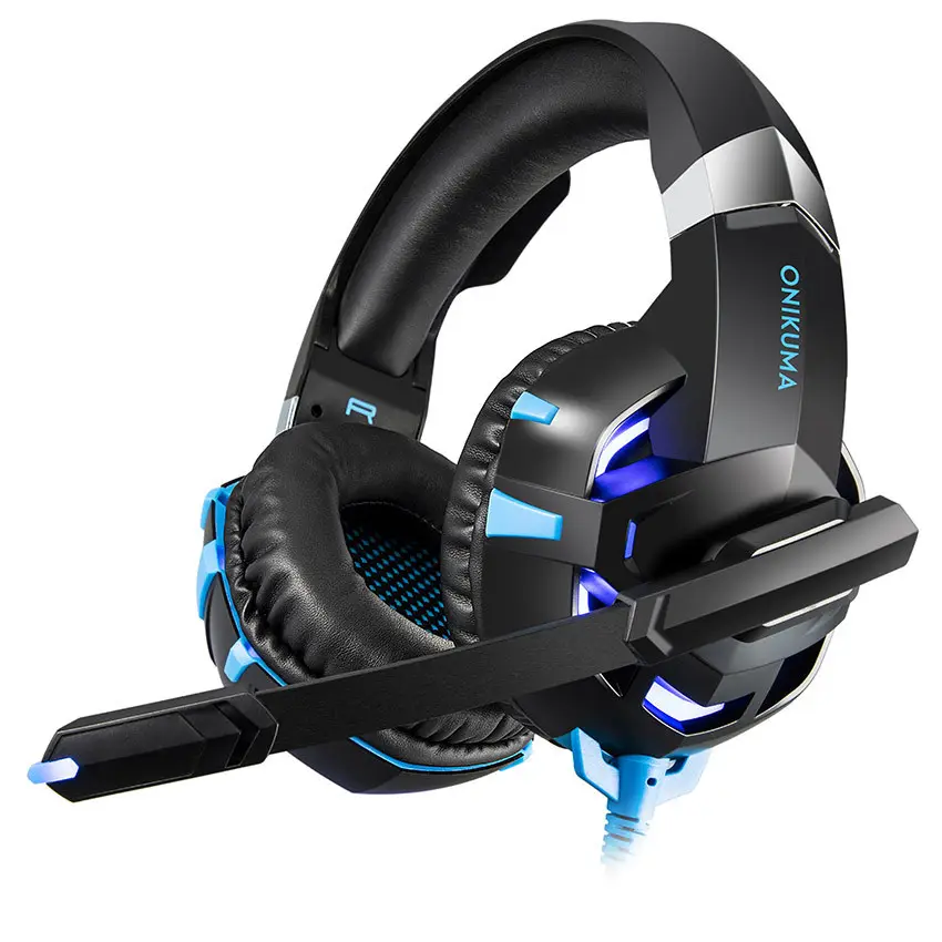 Wired Headphone With Noise Cancellation Microphone Onikuma K2 PRO For Professional Recording And Monitoring Gaming