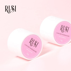 Removedor de Creme Adesivo para Cílios Orgânico RISI, Aplicação Fácil, Não Irritante, Sabor Morango 10g 30s - Product Image 6