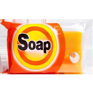 Fabricante proveedores 150G naranja blanco bebé barra lavandería jabón 84 lavado jabón para quitar manchas