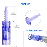 Aiguilles de rechange jetables pour micro-aiguilles 12/36/42/nano-r, embouts pour Dermapen, tatouage permanent des sourcils et du corps