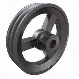 พูลเลย์เหล็กหล่อ Mighty Cast Iron V Belt Pulley รุ่น BK AK มาตรฐาน ANSI ขนาดรู 10 มม. เส้นผ่านศูนย์กลางภายนอก 50 มม. 3V/5V/8V สำหรับส่งกำลัง - Product Image 5