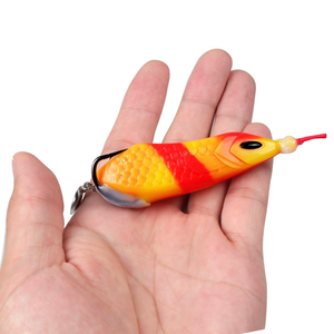 Wave Frog Lure Frog Snakehead Appât avec cuillère - Product Image 4