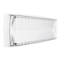 Led Logic Lgfm 8wsa 2 4 6n 750lm Lumière d'urgence 18x8x45,5 Cm