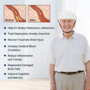 Capacete de Luz Infravermelha Próxima 810nm para Alívio da Enxaqueca e Tratamento de Doenças Cerebrais como <span class=keywords><strong>Parkinson</strong></span>, Alzheimer e Demência - Product Image 3