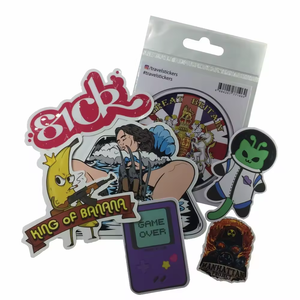 व्यक्तिगत हटाने योग्य कंप्यूटर pvc बजट स्टिकर निर्माता कस्टम प्रिंटिंग व्यवसाय लोगो स्व-चिपकने वाला स्टिकर - Product Image 1