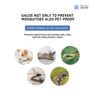 Jaring jala poliester Anti gores, jaring kasa Anti nyamuk untuk kucing dan anjing, keamanan hewan peliharaan untuk layar jendela dan pintu - Product Image 4