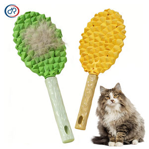 Cepillo Removedor de Pelo para Mascotas con Forma de Durián, Diseño Nuevo, Venta al por Mayor de Fábrica, Reutilizable, Peine de Masaje para Mascotas - Product Image 1