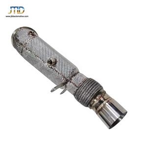 Système d'échappement automobile professionnel JTLD, downpipe sans catalyseur pour M2 N55, acier inoxydable 304, épaisseur 1,5 mm, bouclier thermique - Product Image 4