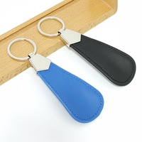 Llaveros Personalizados al por Mayor, Diseño Ligero, en Blanco, de Cuero PU Ecológico, Duradero, de Diseño Personalizado