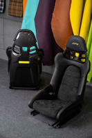 Asiento de Fibra de Carbono Pintado en Fábrica OEM, Compatible con Porsche 718 911 GT3 GT4 RS, Revestimiento Original, Color Personalizado, Asiento del Pasajero