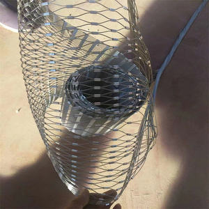 Hebilla de tarjeta de <span class=keywords><strong>red</strong></span> de malla de cuerda tejida de acero inoxidable 304 resistente a la corrosión para protección de cables cubierta de alcantarilla de <span class=keywords><strong>red</strong></span> anticaída - Product Image 2