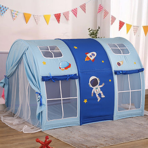 Tente de jeu pour enfants, château d'été d'intérieur, tente de lit anti-chute et anti-moustiques pour les jeux d'intérieur des enfants - Product Image 4