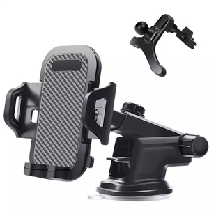 Hot Sale 2 in 1 Universal Car Air <b>Vent</b> Phone Holder Cradle Car Dashboard Mount Car Mobile Phone Holder - Product Image 1