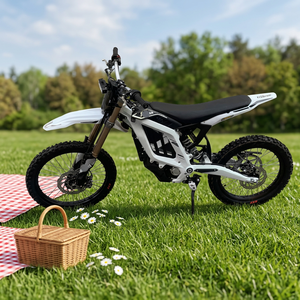 Sur Ron Light Bee 2 24Kw <span class=keywords><strong>Moto</strong></span> Elettrica per <span class=keywords><strong>Percorsi</strong></span> Non Asfaltati, Batteria al Litio Sicura 78.54V45Ah, Potente Coppia di 410N.m - Product Image 1