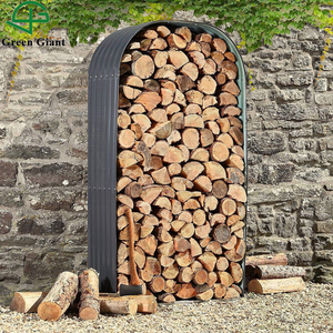 Firewood Rack Lumber Storage Rack Outdoor metal wood store