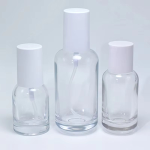 Juego de Botellas de Vidrio Transparente con Gotero para Esencias, Lociones y Cosméticos, en Tamaños de 30ml, 40ml, 50ml, 100ml y 120ml - Product Image 5
