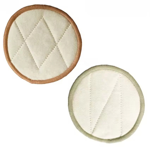 Éponges en tissu de <span class=keywords><strong>bambou</strong></span> 100% biologique réutilisables lavables hypoallergéniques pour le démaquillage quotidien du visage - Product Image 2