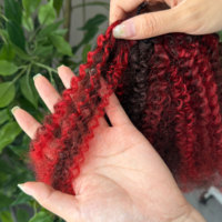 Cheveux à tresser en fibres douces les plus vendus, 7 paquets d'extensions de cheveux ombrés avec nuancier, prix fournisseur