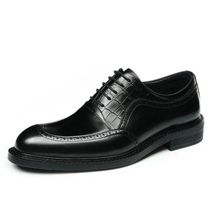 Nouvelles Chaussures Oxford Grande Taille en Cuir Véritable pour Hommes – Vente Directe – Formelles, Décontractées, à Enfiler, Respirantes et Antidérapantes - Product Image 2