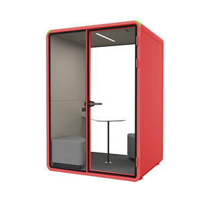 Cabine de conversation privée pour immeuble de bureaux, cabine insonorisée acoustique pour 2 personnes, cabine de réunion mobile - Product Image 5