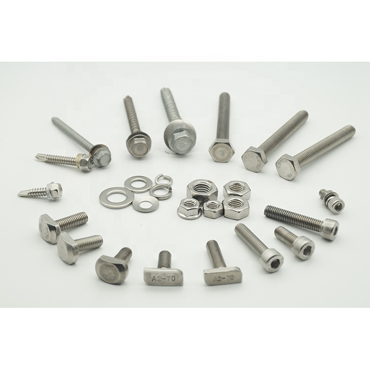 Самонарезающий винт SUS304 из нержавеющей стали с креплением на солнечной батарее, 304 болтов