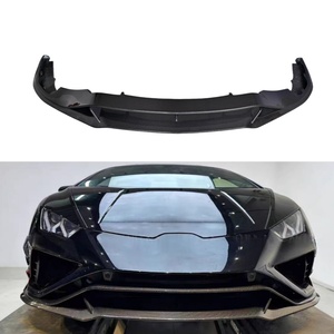 Kit de lèvre de pare-chocs avant en fibre de carbone sèche de style A, haute qualité et livraison rapide, <span class=keywords><strong>prix</strong></span> complet, pour <span class=keywords><strong>Lamborghini</strong></span> <span class=keywords><strong>Huracan</strong></span> EVO - Product Image 1