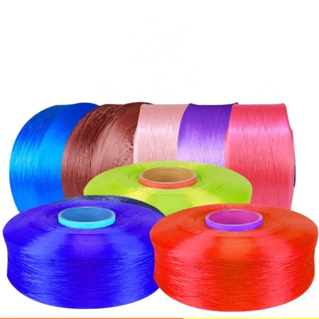 China haian 900D cor pp fio e pp fdy fio para tricô e fio trançado pp multifilament fio