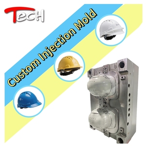 Fabricant de moules d'injection plastique ABS de haute précision, usine de moules personnalisés pour les pièces de casque de sécurité - Product Image 1