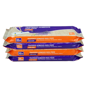 Thấp moq trapero humedo desechable 10 Un hương thơm Limon trapero humedo todo Tipo superficies Excell - Product Image 6